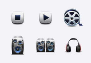 Multimedia icons icon packages