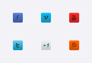 A Clean Mini Social Media Icon Set icon packages