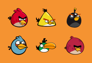 Angry birds icon packages