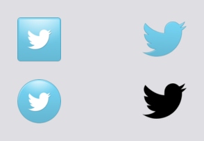 New Twitter icon icon packages