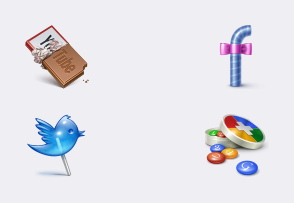 Social Treats icon packages