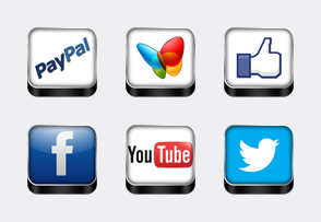 3D Social Media Icon Pack icon packages