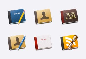 Book icons icon packages