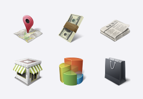E-commerce & business icons icon packages