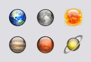 Solar System Icons icon packages