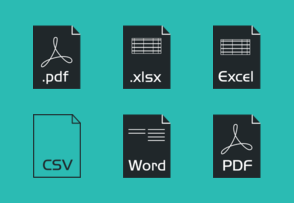 Simple files icon packages