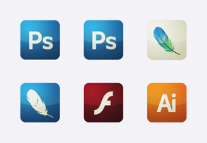 Flurry for Creative Suite icon packages