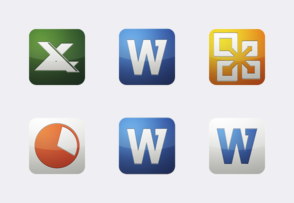 Flurry for Office icon packages