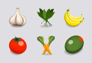 Veggies icon packages