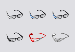 Free Google Glass Icon Set icon packages