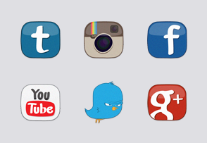 Erlen's Social Media Icon Set icon packages