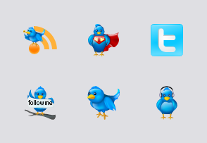 Free Large Twitter Icons icon packages