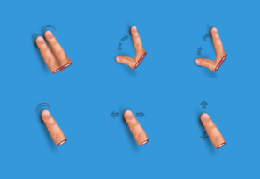 Human Finger Gesture Pack icon packages