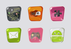 Rubber icons icon packages