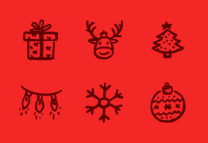 Merry Icons Free — 12 Christmas and New Year Icons icon packages