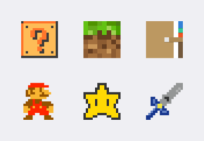 Simply 8-bits #7 icon packages