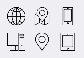 Mirrored Twins (hollow) icon packages