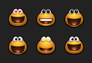 Brown Monsters icon packages
