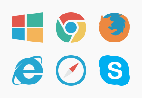 Smallicons: logotypes icon packages