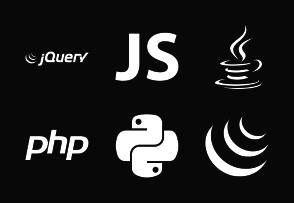 Scripting and programming languages icon packages