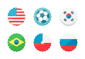 World Cup 2014 (Cogged Wheel Style) icon packages