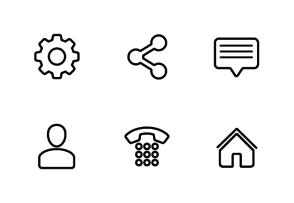36 Slim Icons icon packages