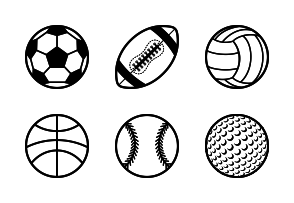 Stroke Ball Icons icon packages