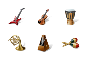 Music #1 icon packages