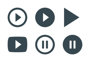Material Audio & Video icon packages