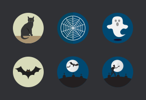 Halloween Free Set icon packages