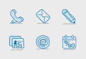 Sketchy Office Icon Set icon packages