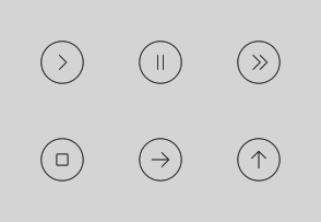 Directions and Control icon packages