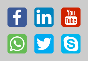 Social Flat Rounded Rects icon packages