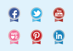 Round Ribbon icon packages