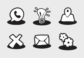 Social Messaging & Productivity Mix Icons icon packages