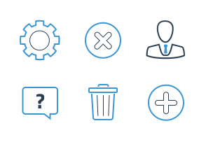 ikooni outline: Free Basic icon packages
