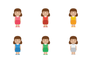 Little Girl icon packages