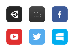 Web, Social and Folder Icons icon packages