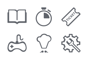 Locations - Outline icon packages