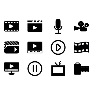 Video icon packages