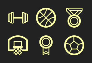 Sports & Apparel icon packages