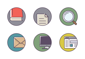 Line color mix Vol.3 icon packages