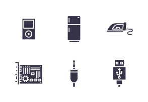 Electronic Devices vol 1 icon packages