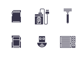 Electronic Devices vol 2 icon packages