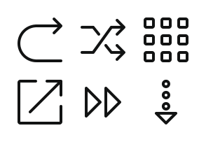 Navigation Set - Arrows, Part Two icon packages