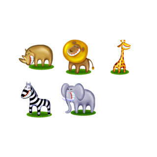 African Pets icon packages