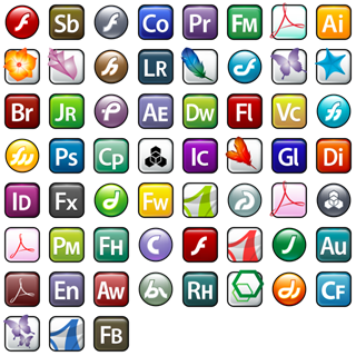 Adobe Family icon packages