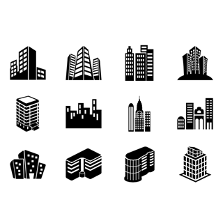 Buildings icon packages