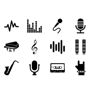 Music And Sound 1 icon packages