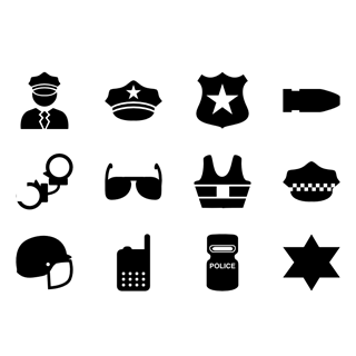 Police icon packages